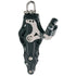Blokk Fiolin - 70 Mm Skive F/14Mm Tau/8Mm Sjakkel,  Swivel head w/becket/cam ,Wichard