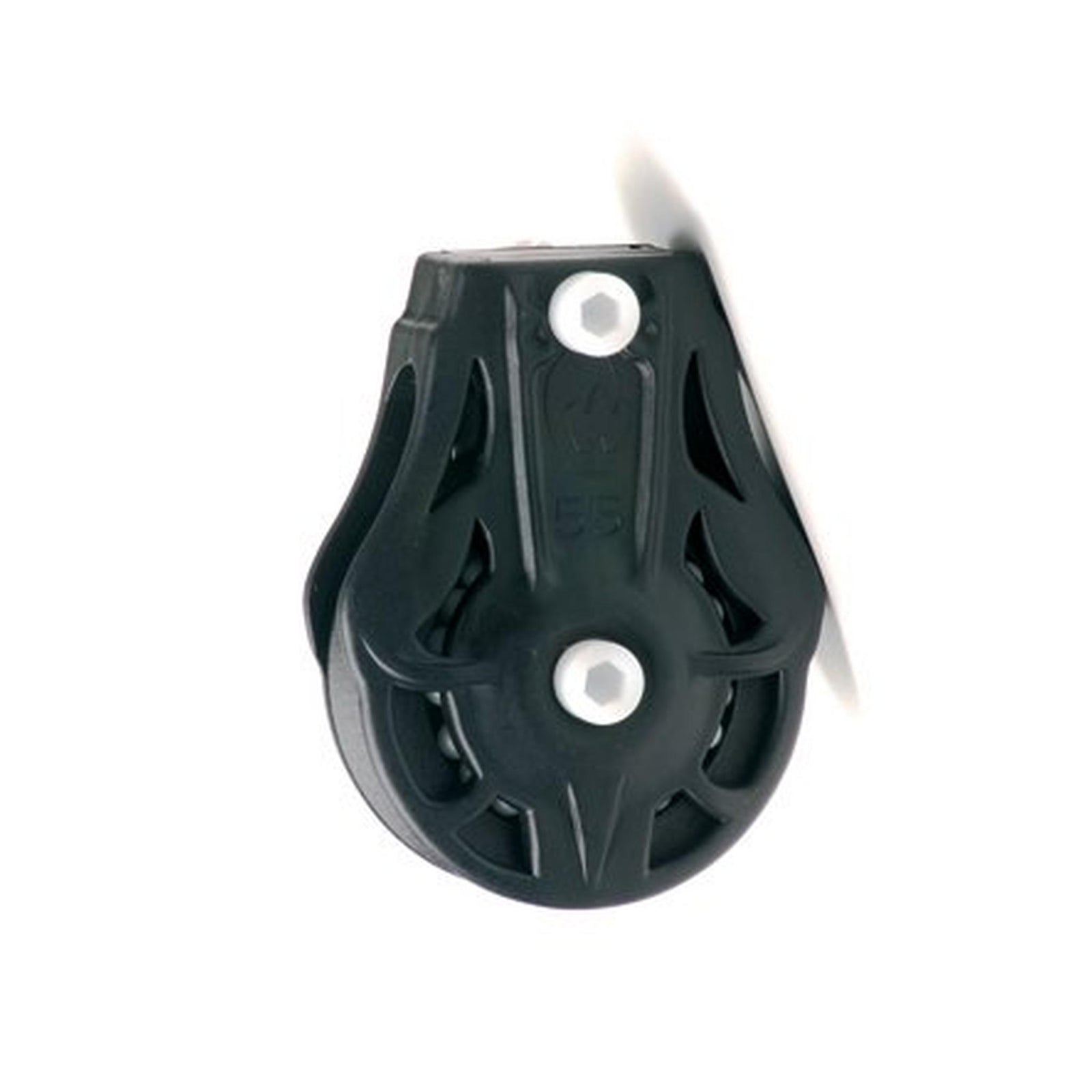 Blokk Cheek - 55 mm Skive F/12mm Tau/6mm Sjakkel,  Bolt 6 mm dia ,Wichard