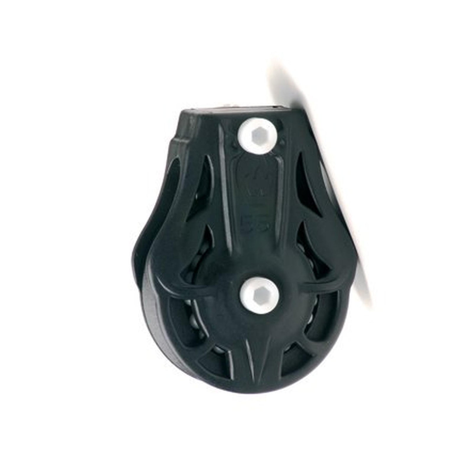Blokk Singel - 70 mm Skive F/14mm Tau/8mm Sjakkel,  Cheek block-bolt 8mmdia ,Wichard