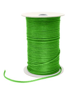 Tau Hulflettet 4mm Grønn 200M