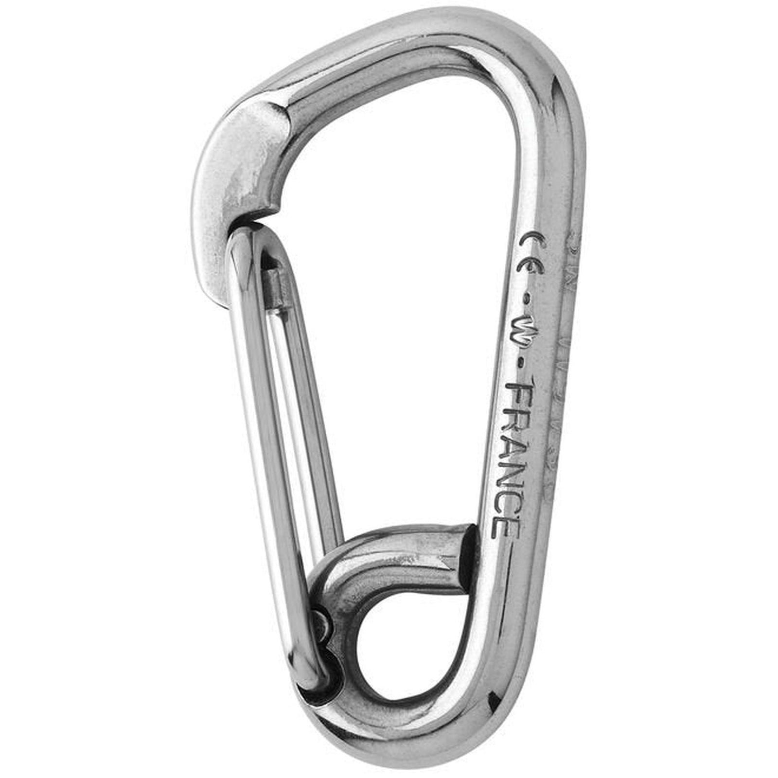 Safety hook w/Eye Asymmetric - L. 100 - 10mm Ø, Wichard