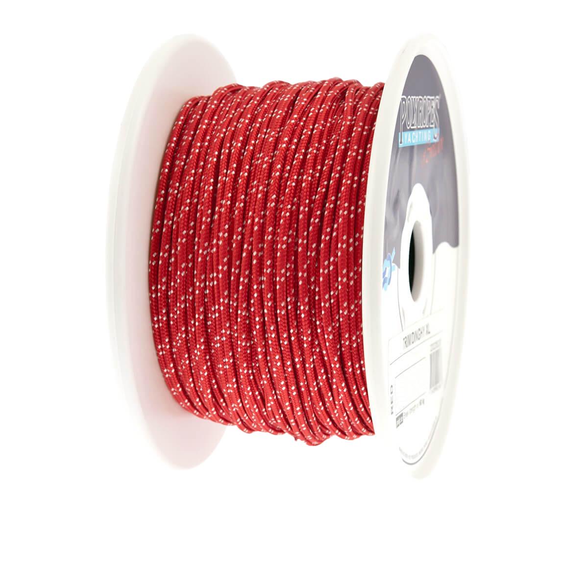 TRIM/DINGHY XL rød 100m