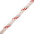 POLY BRAID 32 white red
