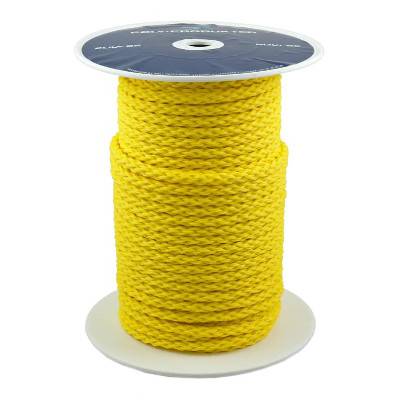 Polyeten hulflettet gul