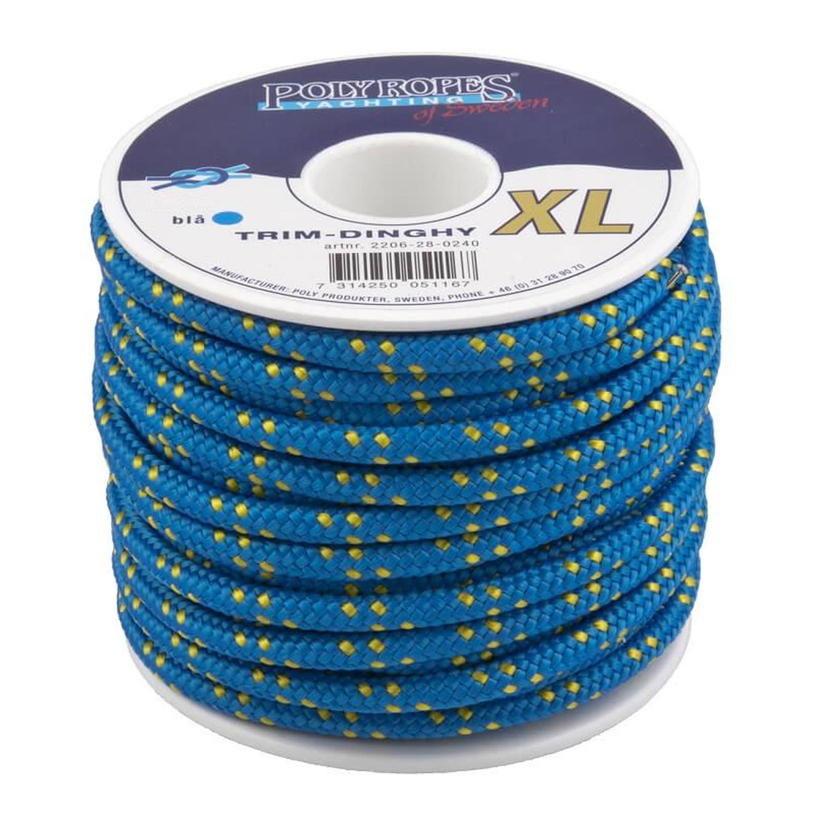 TRIM/DINGHY XL blue mini