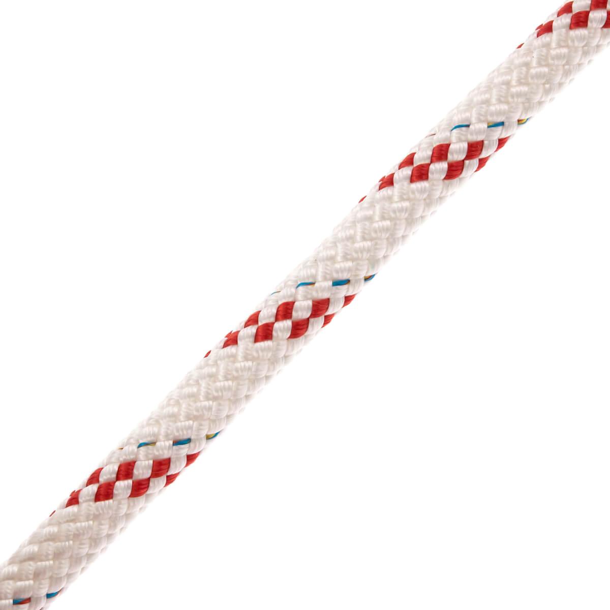 POLY BRAID 32 white red