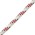 POLY BRAID 24 white red