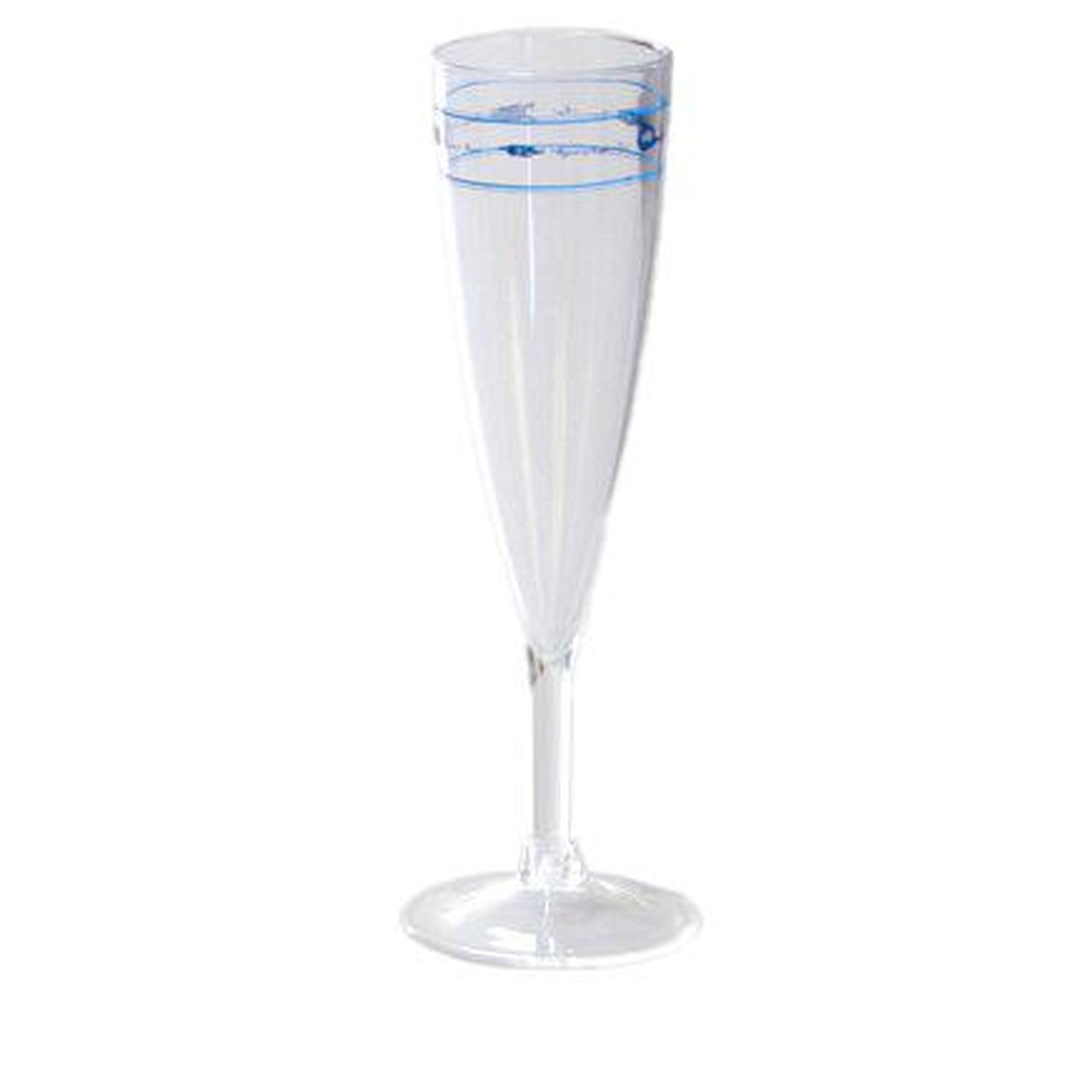 Laliza's Glass Champagne Acrylic 6Pk