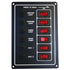 Bryterpanel Vertik. 6 Brytere m/Automatsikringer