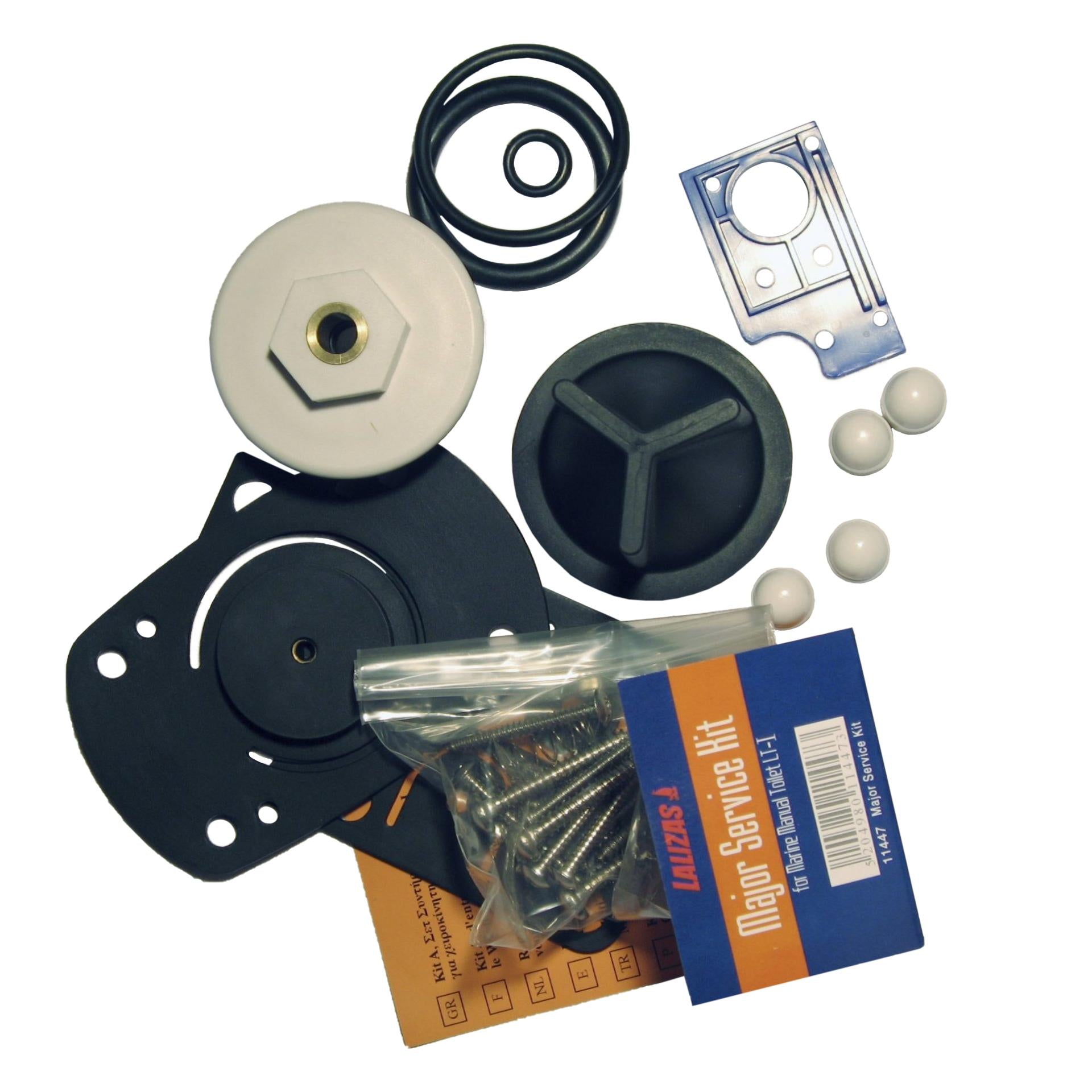 Toalet Rep. Pakninger og Skruer, Lalizas