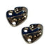 Canopy Hook, Crimped Brass, Pin-Pack 2Pcs