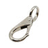 Snap Hook Nickel Plated Br. No. 1