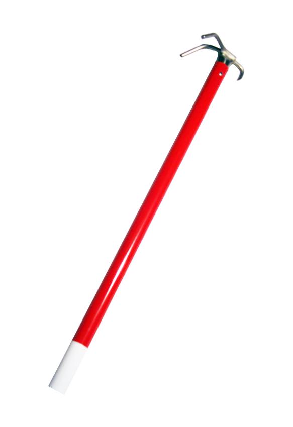 Båtshake Alu Kai 5M- Rød/Hvit M.Rf Krok