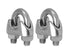 Wire clamp Galv. U-Bolt Pin-Pack 2 pcs