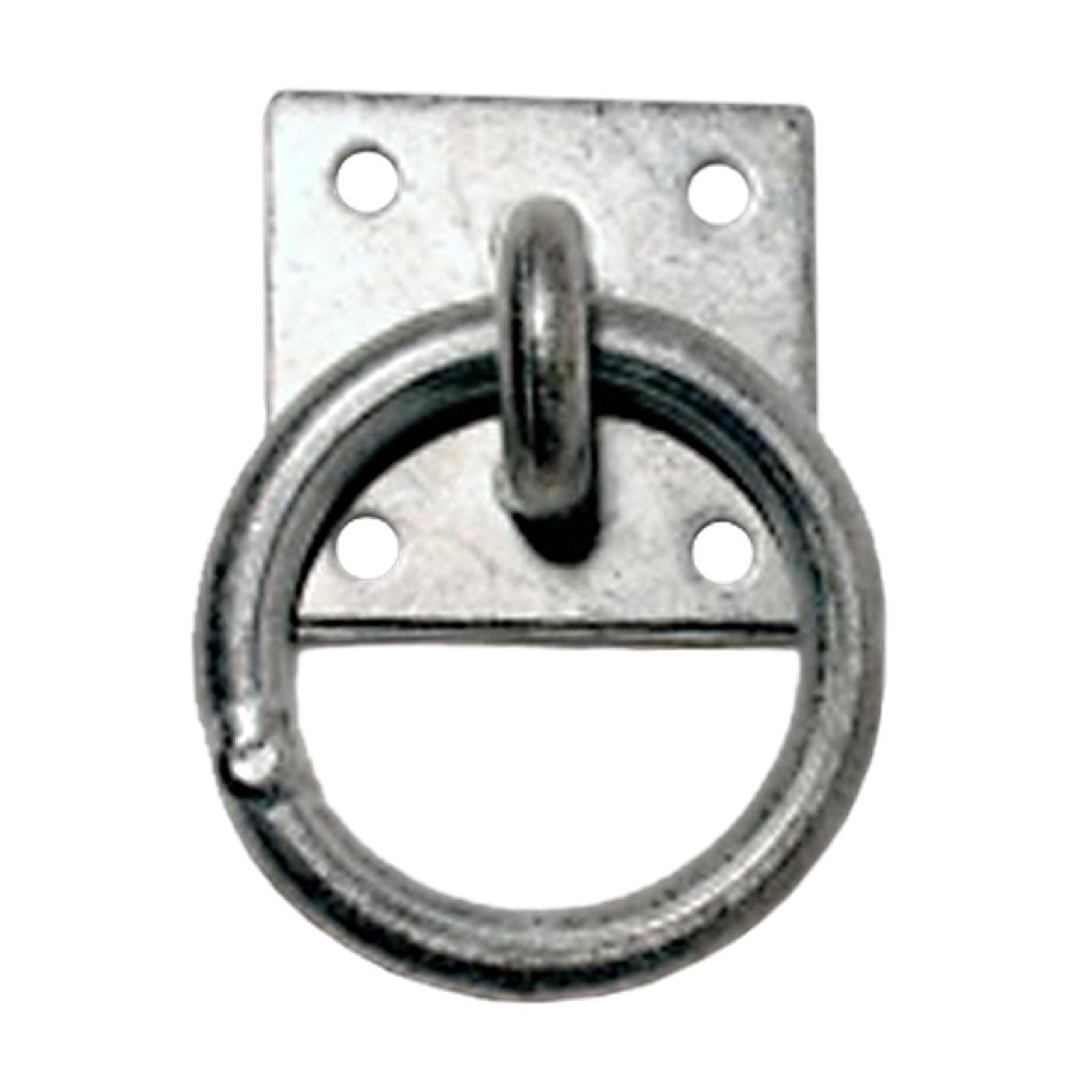 Ringplate Galv 75X75mm