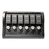 Switch Panel Offshore 6 Switches 190X130mm Black