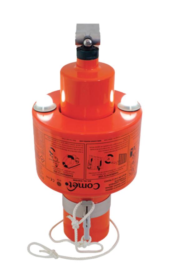 M.O.B. Signal Lys og Røyk Lithium Batt. og Brakett, Comet