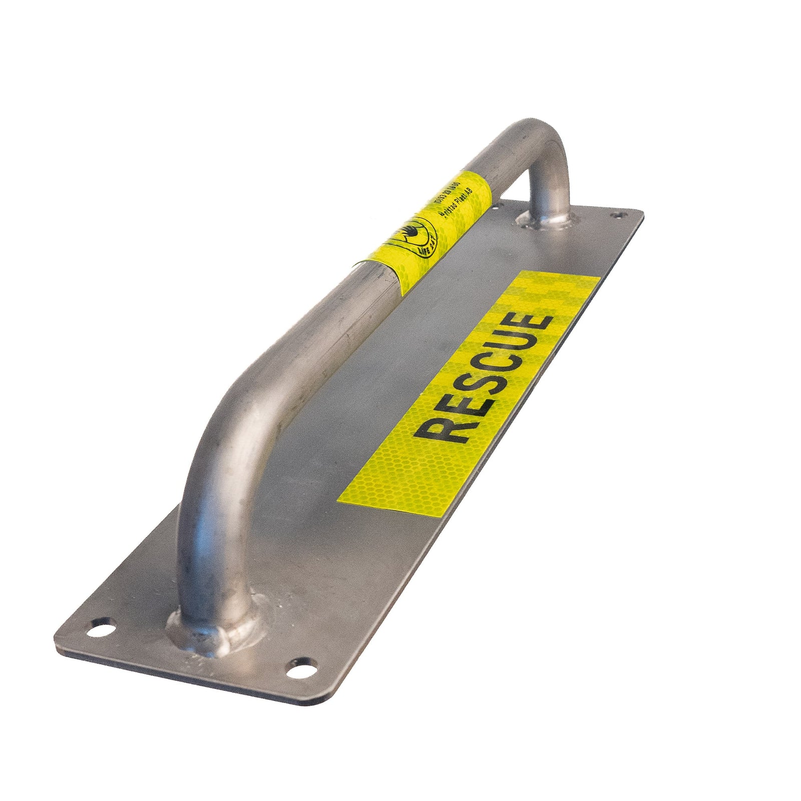 Low handle in noiseless for dock ladder console