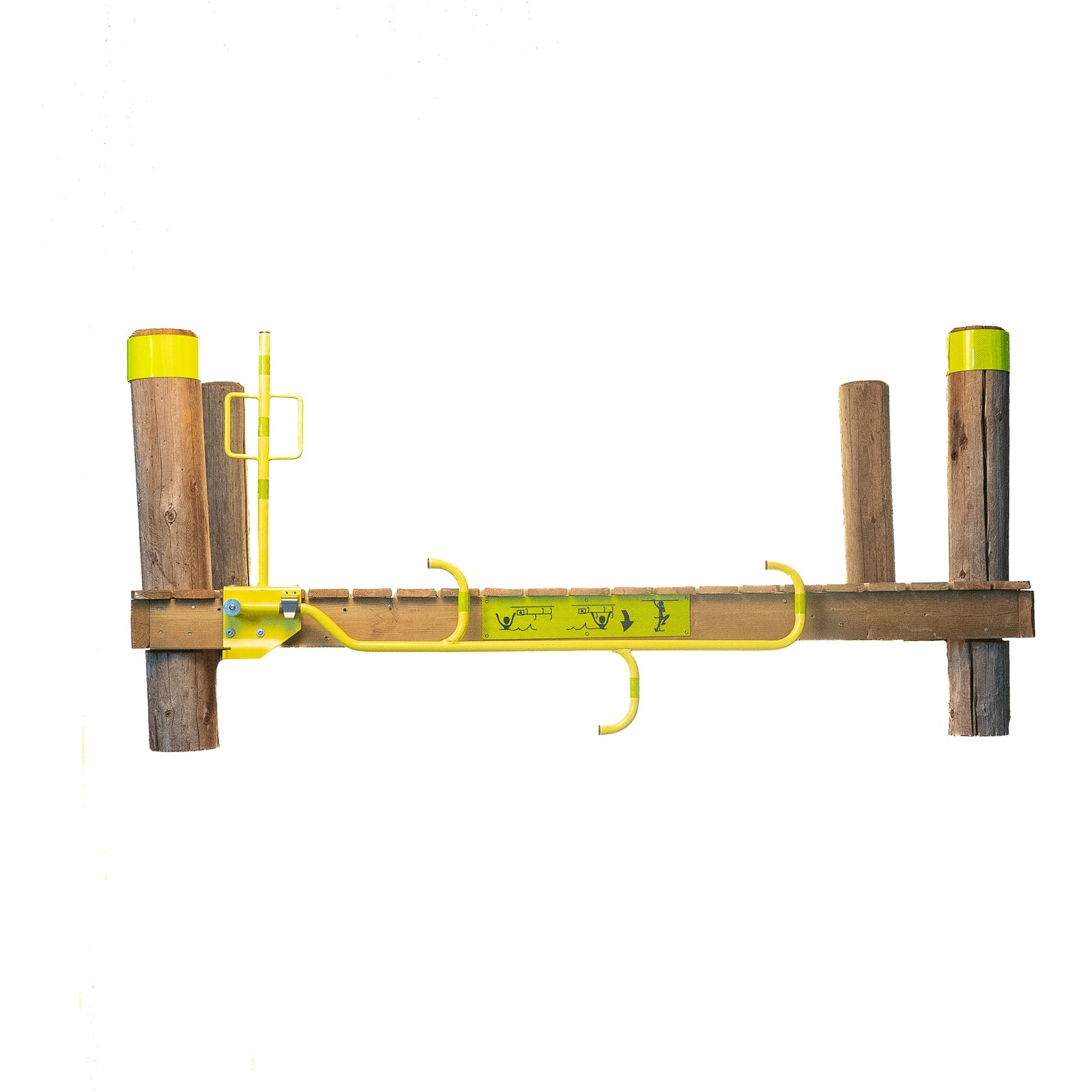 Lifeline - installation on top of the floating dock