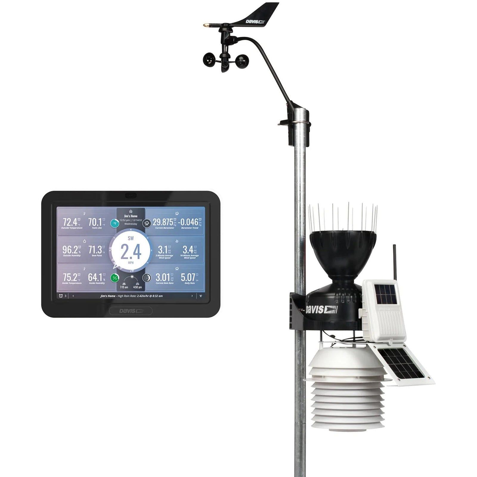 Davis Vantage Pro2 Wireless Weather Station w/WeatherLink Console