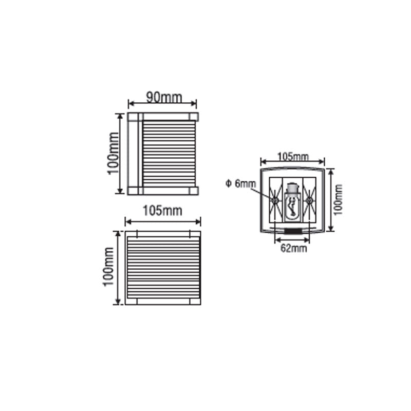 Lanterne 2NM Hvit, Lalizas