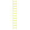 Powder-coated rescue ladder 3.5m