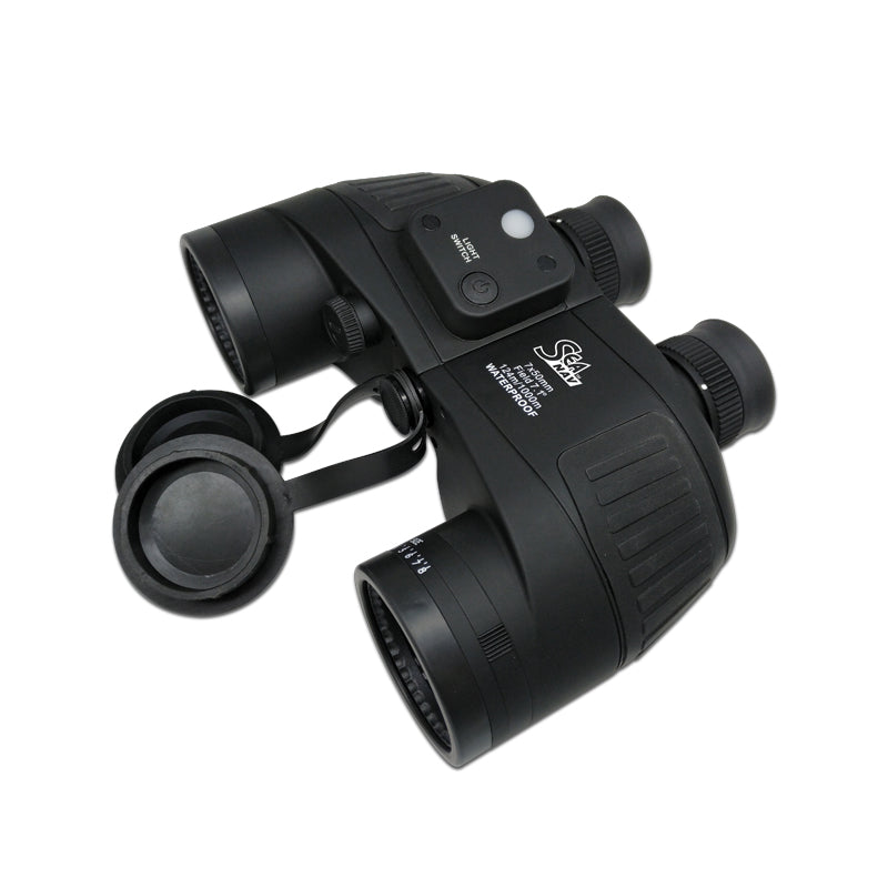 SEA NAV Kikkert, Individuell Fokus, 7x50, m/ Kompass, Vanntett, Flytende