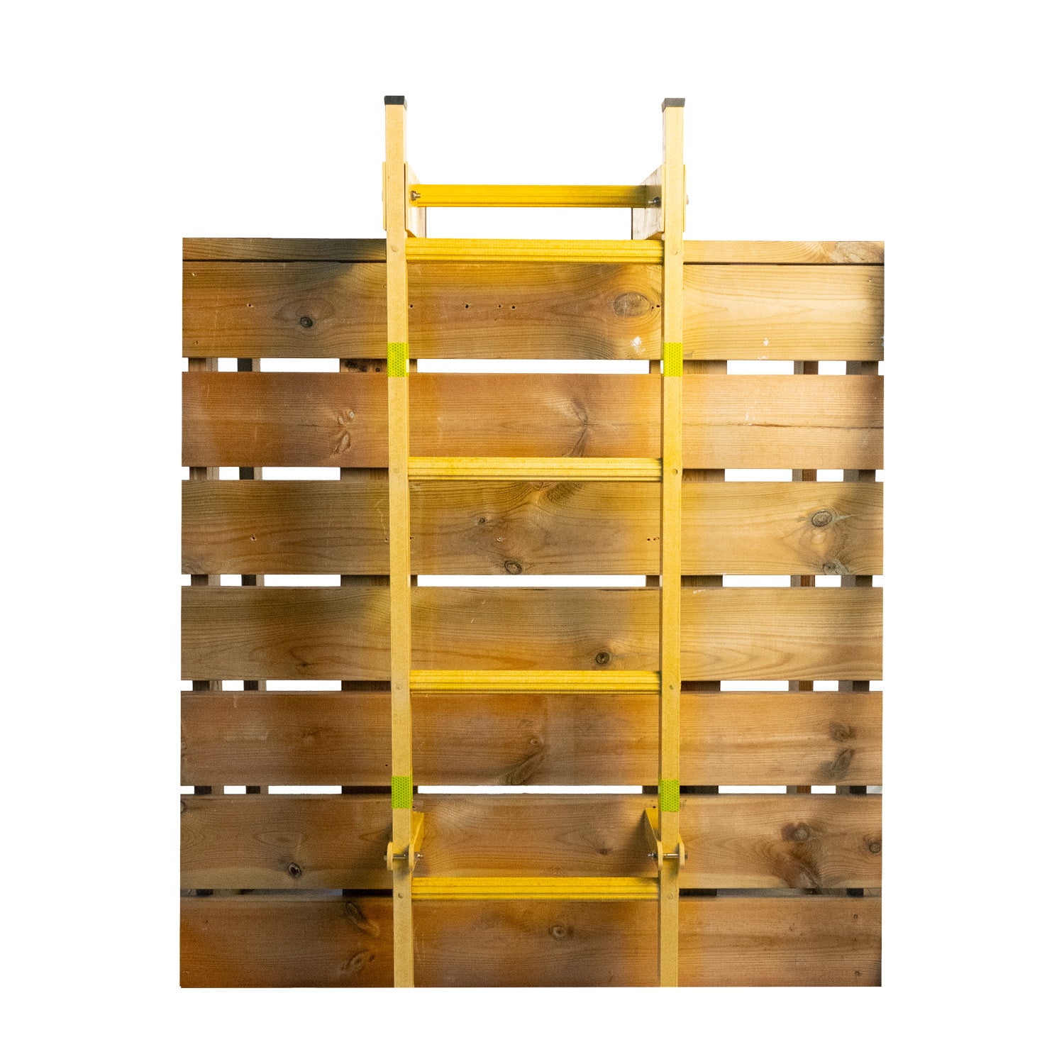 Fiberglass rescue ladder