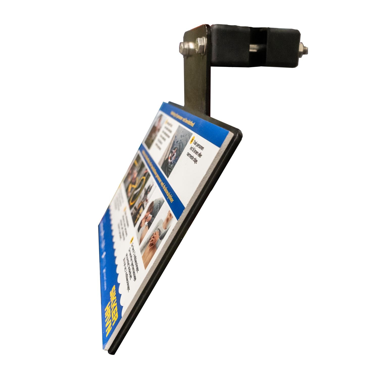 Skiltholder inkl festebeslag for livredningspost