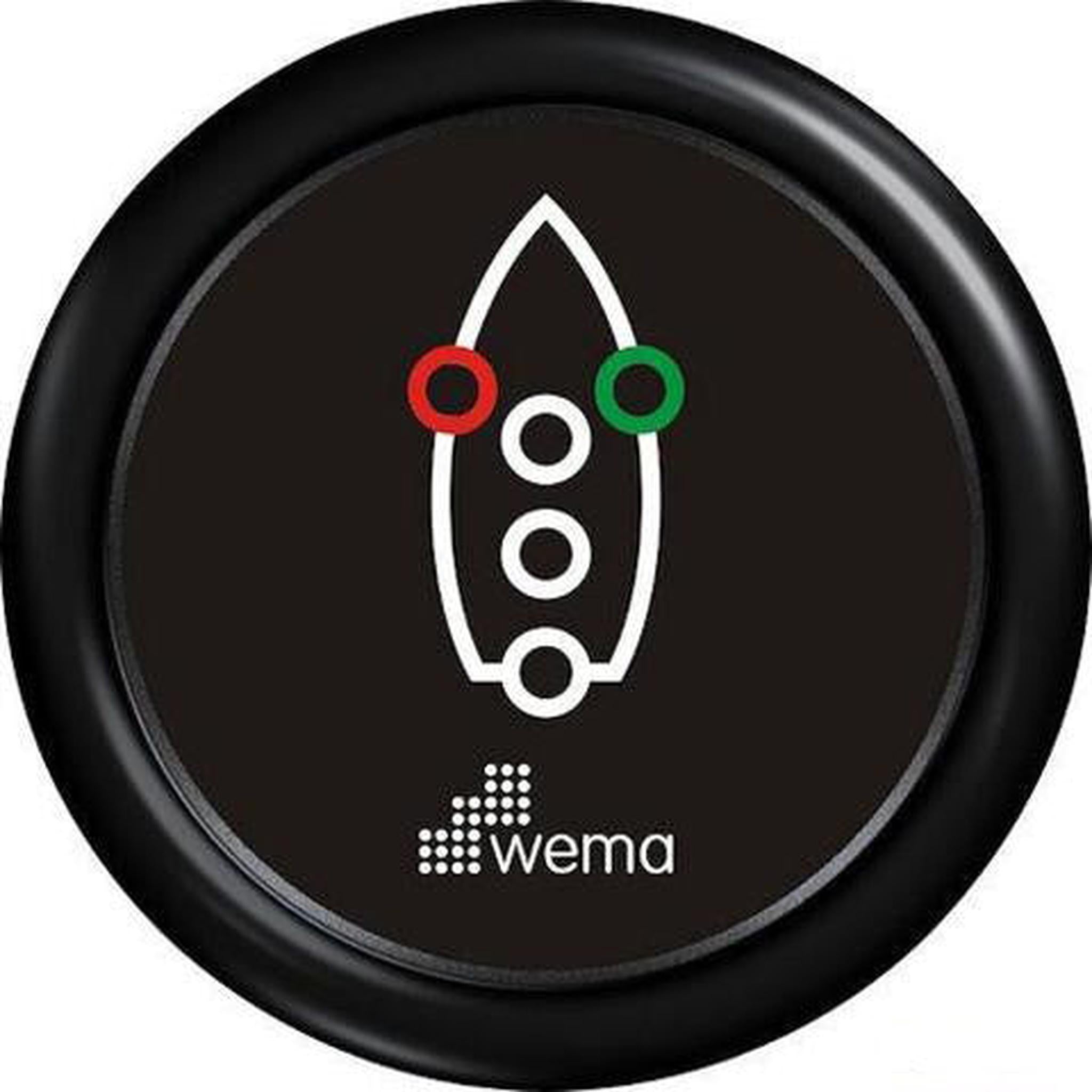 Wema Lantern control, black/white