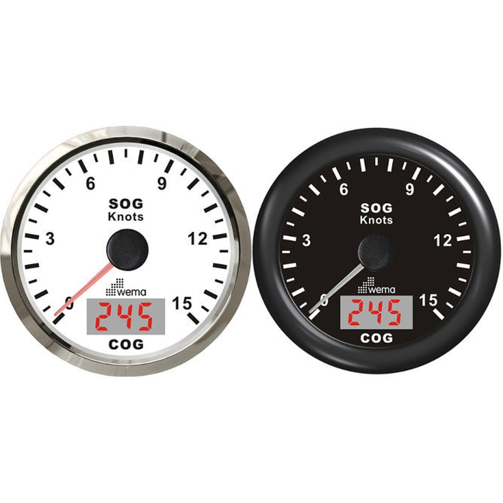 Wema GPS knot meter w/compass