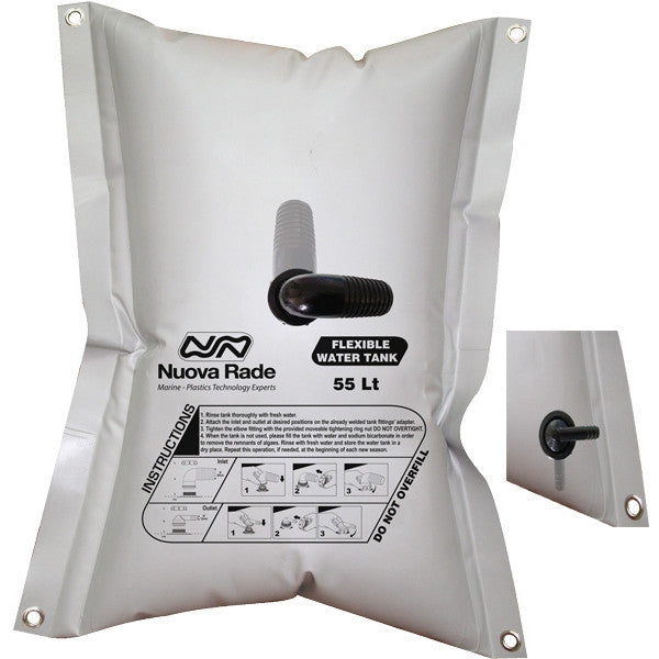 Flexible water tank, square