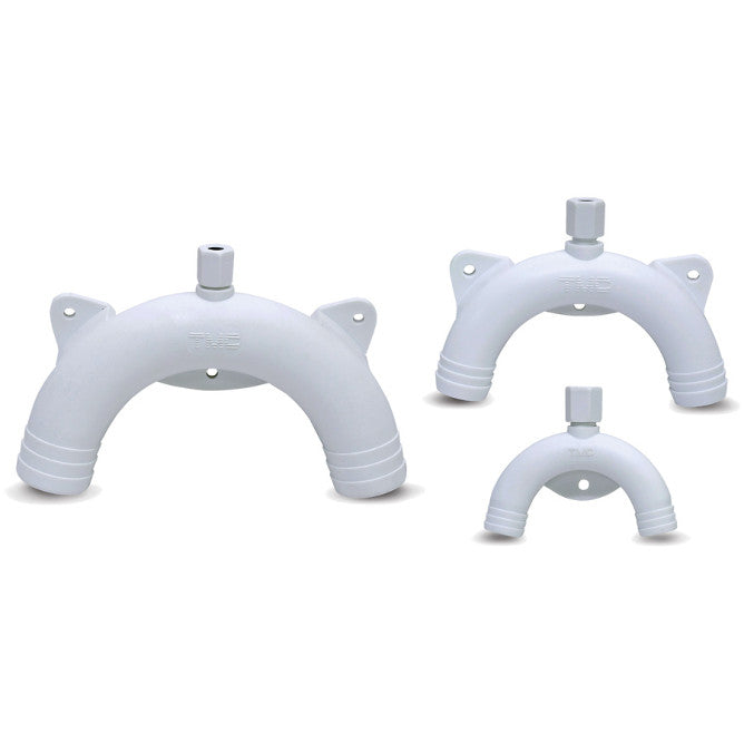 Gooseneck toilet plastic