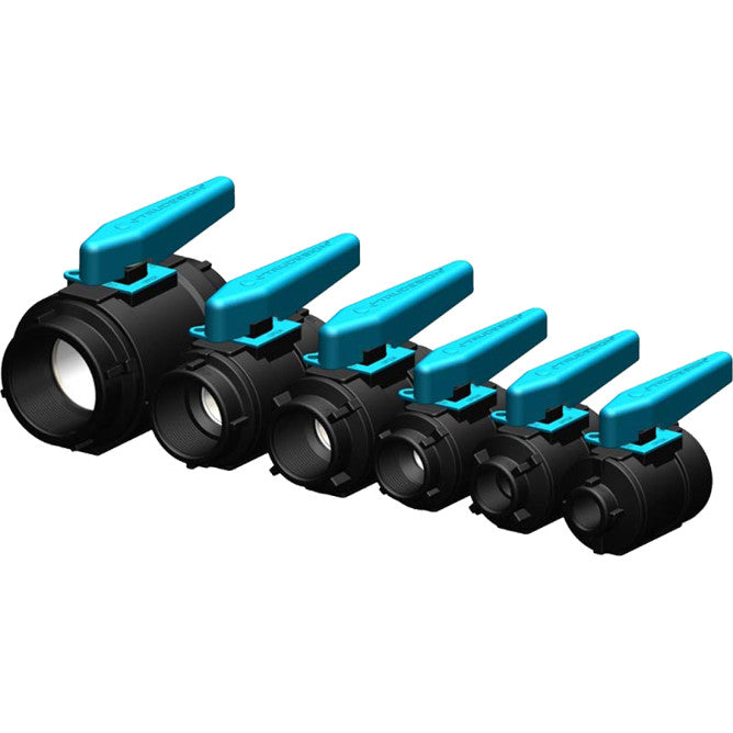 TruDesign ball valve composite BSP