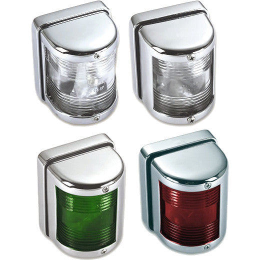 Lantern, chrome-plated