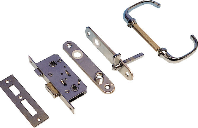 Door lock (WC) retractable