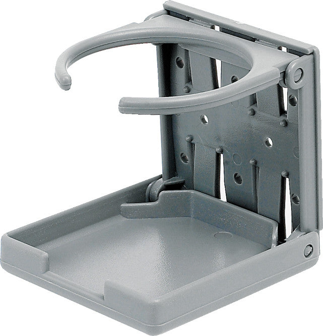 Glass/bottle holder, plastic, side mounted