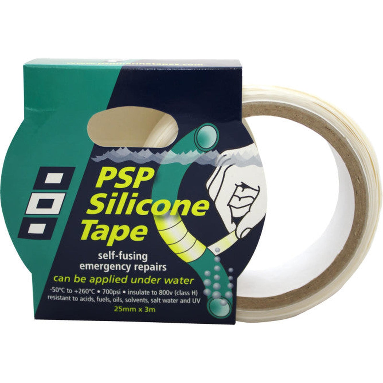 PSP Self Fusing Silicone Tape 25 mm