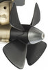 Quick 4-blade propeller for bow thrusters
