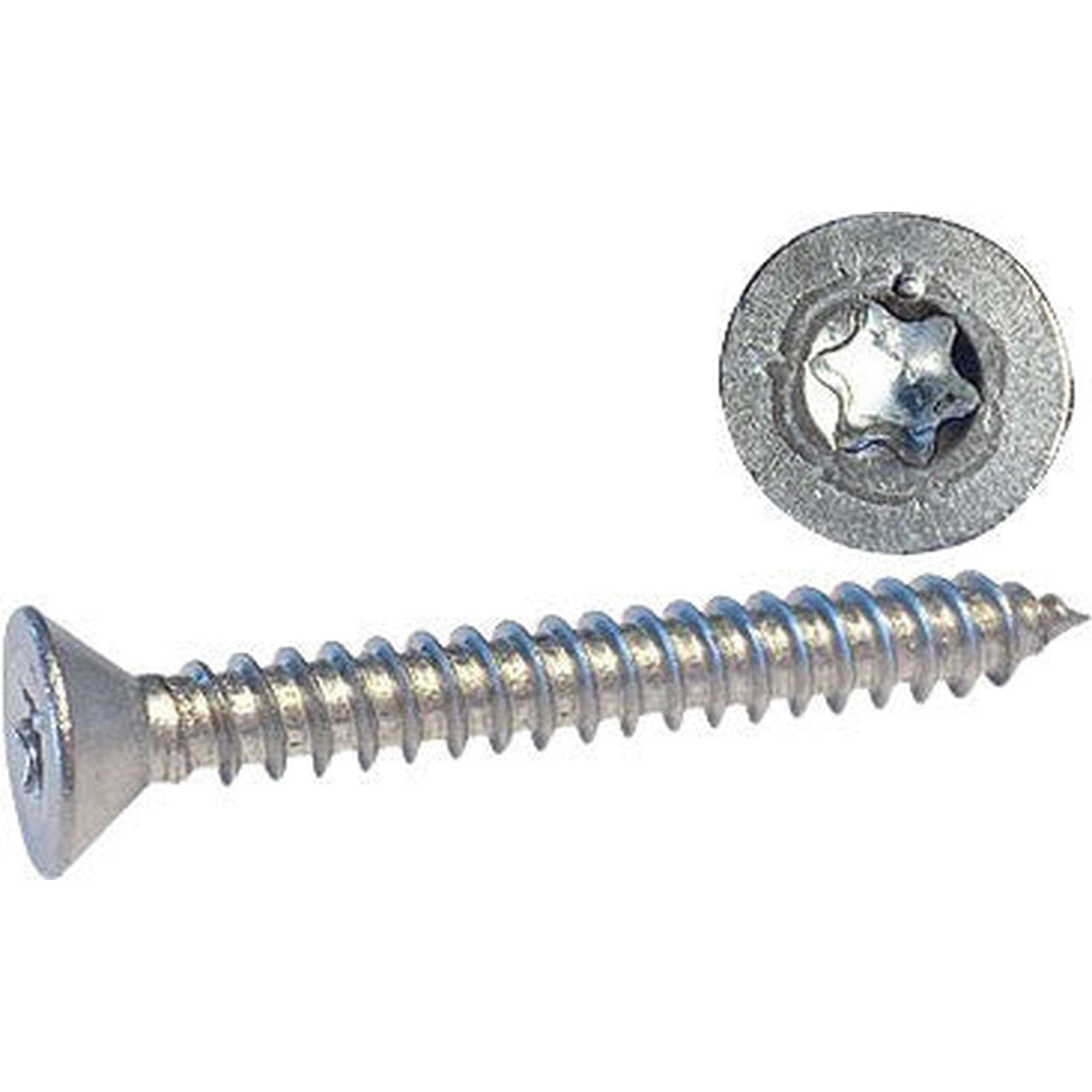 Acid-resistant screws A4, countersunk, torx