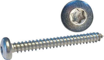 Acid-proof screws A4, pan head, torx