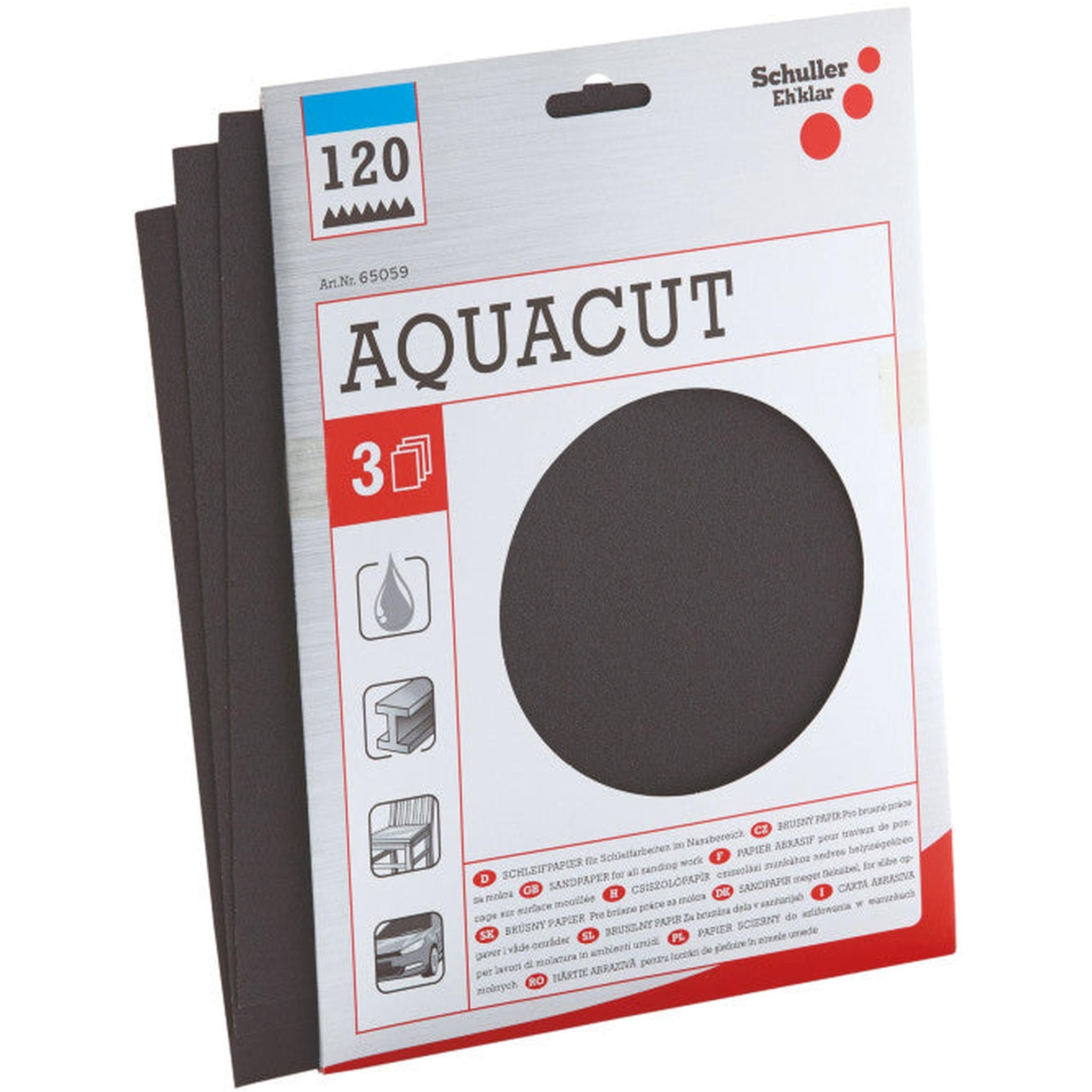 Schuller Våtslipeark Aquacut