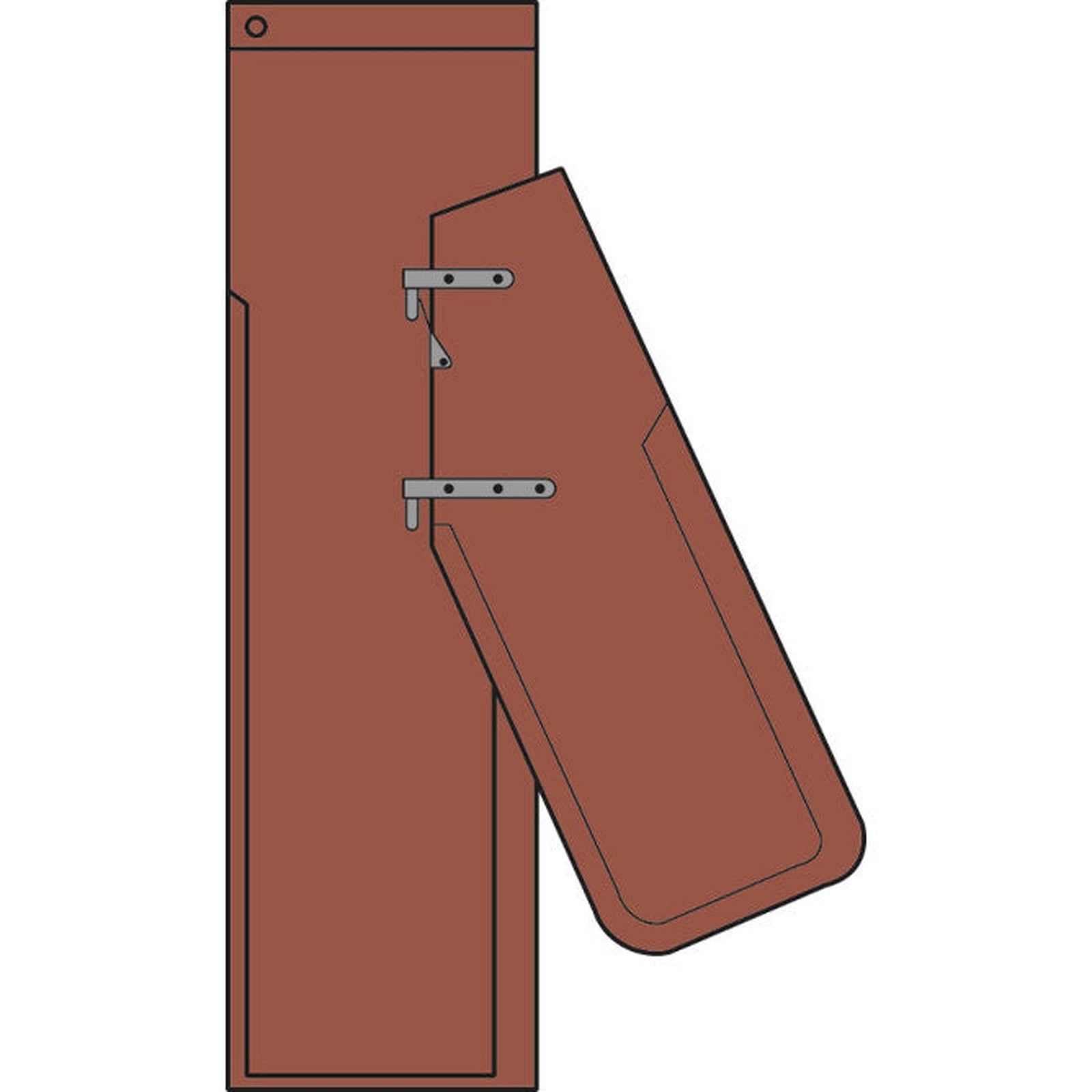 Rudder/keel wood