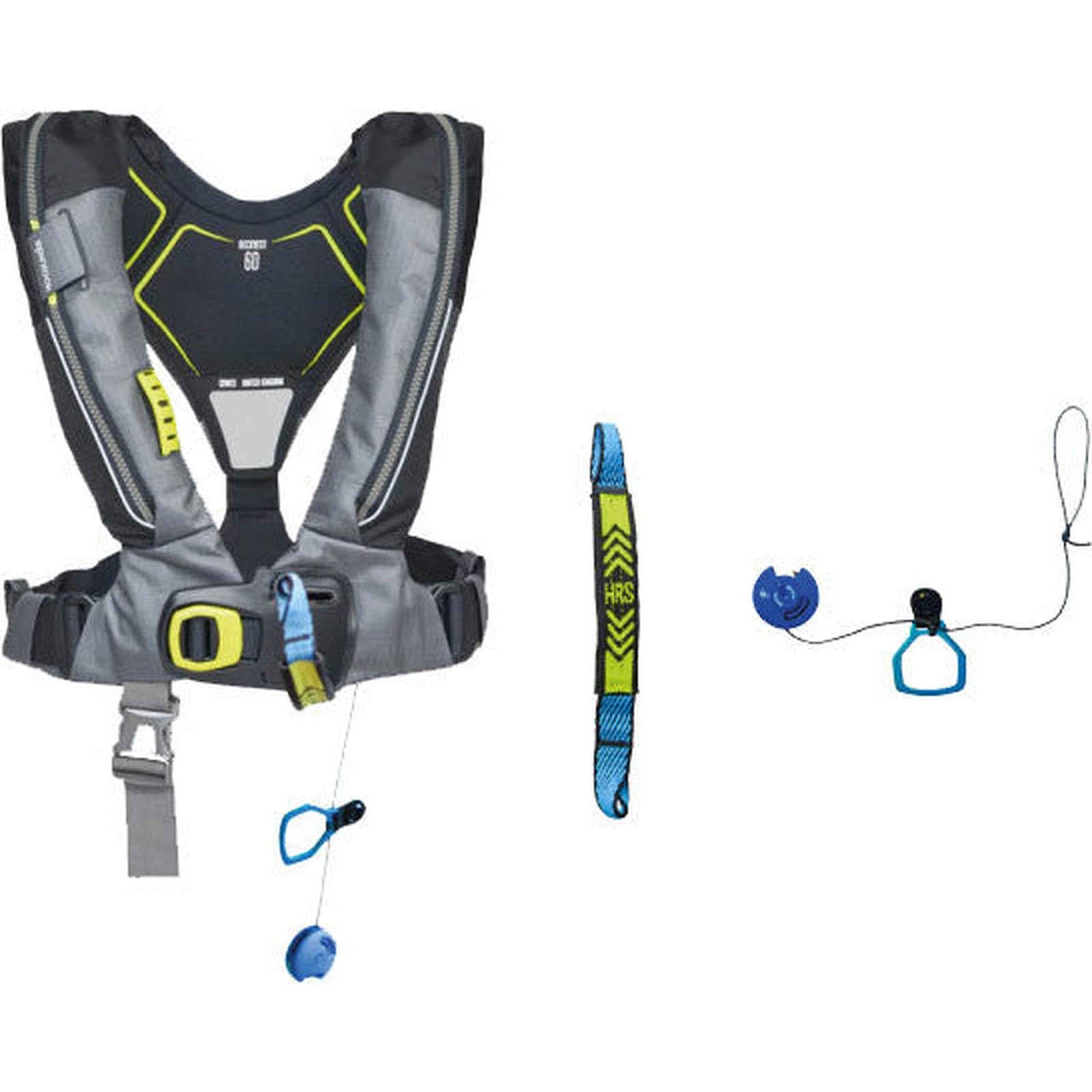 Spinlock Deckvest 6D automatvest med HRS system, black