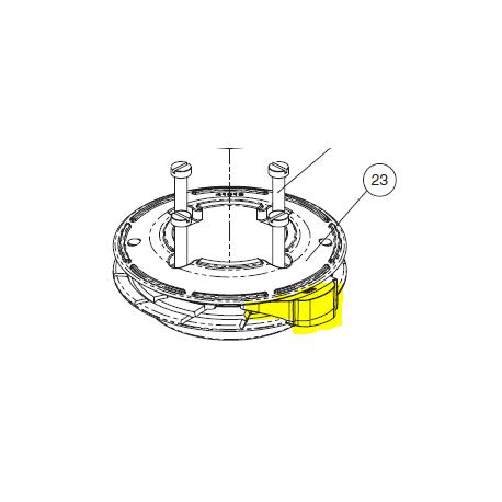 Harken Winch Spare for Radial Size 20 to 40 - Peeler