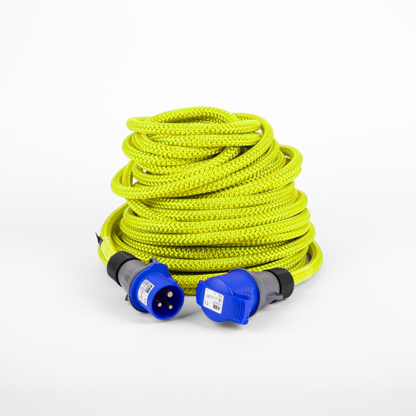 Power cable Ellinor CEE neon yellow