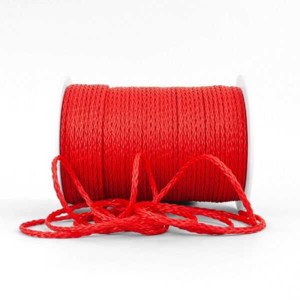 Polyethylene special braided red