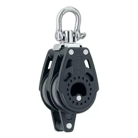 40mm Carbo Double Swivel Block w/Becket