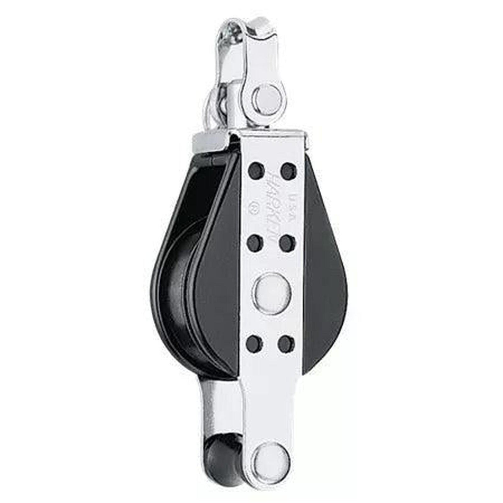 Single Big Bullet Swivel Block w/Becket