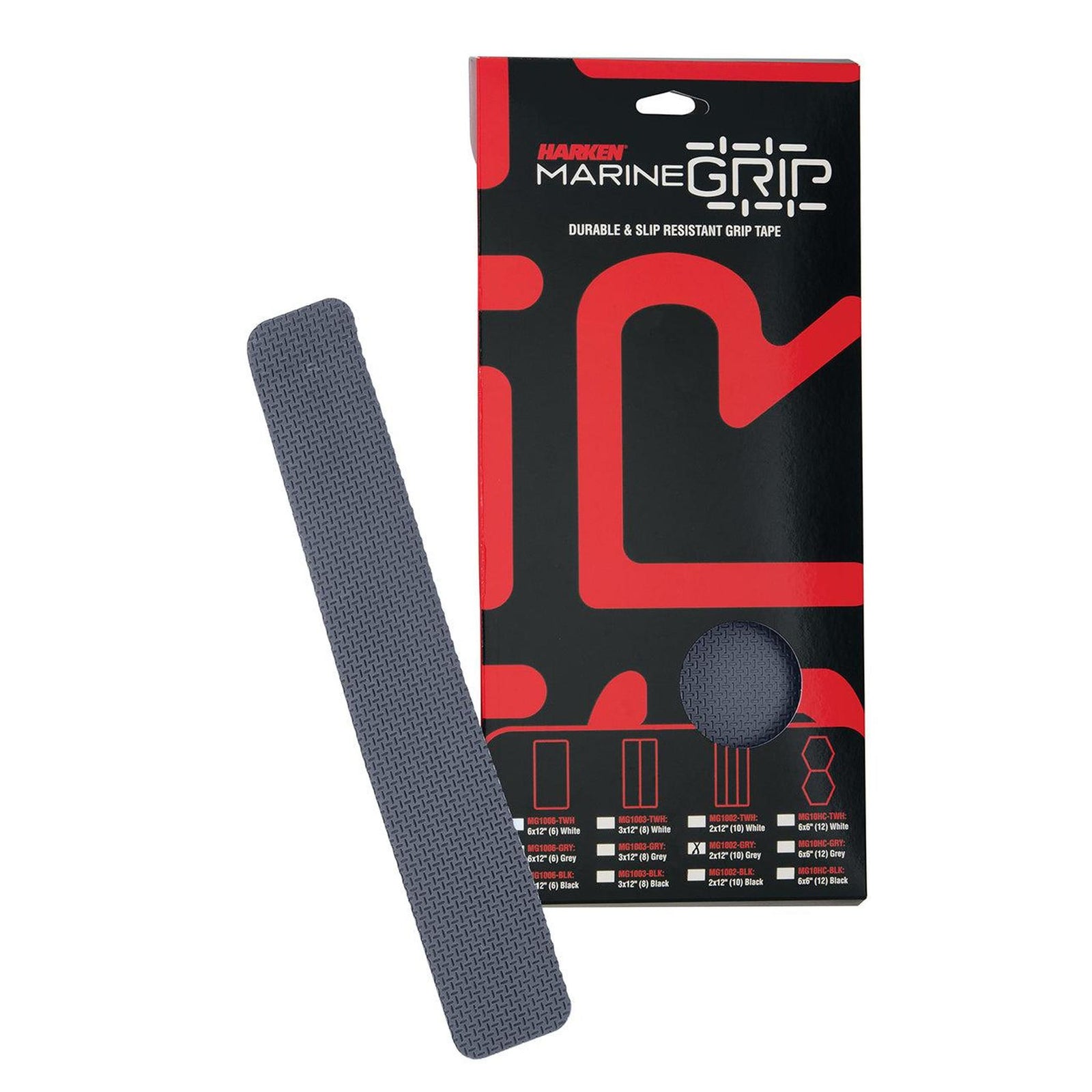 Grip Tape-Grey Panel 2x12in(10) Kit